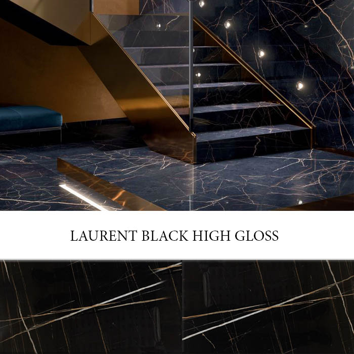 LAURENT BLACK HIGH GLOSS 60x120